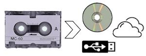 transfert cassette audio